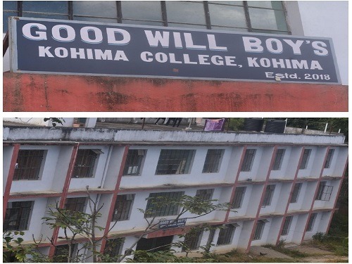 Good Will Boy's Hostel, Kohima College GOOD WILL BOYS HOSTEL, KOHIMA COLLEGE
