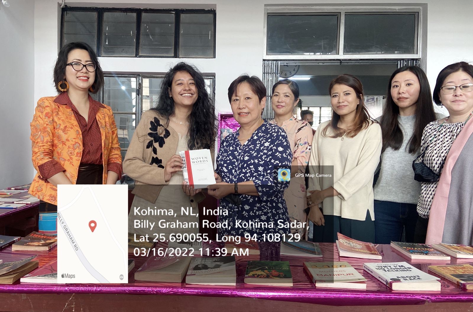 Sister Library visits Kohima College. | Kohima College
